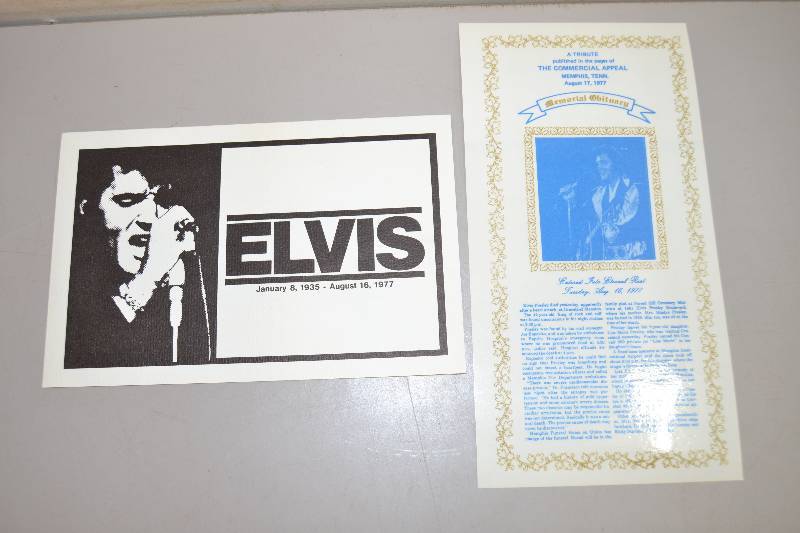 lot 121 image: Elvis Memorabilia