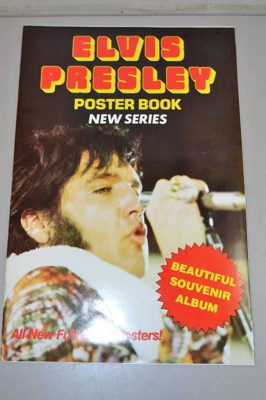 lot 123 image: Elvis Presley Poster Book