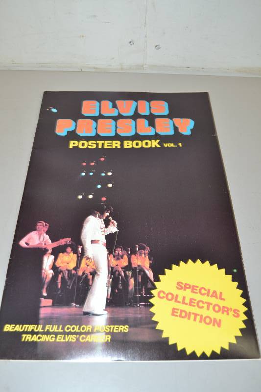 lot 124 image: Elvis Presley Poster Book
