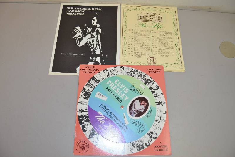 lot 126 image: Elvis Presley Memorabilia
