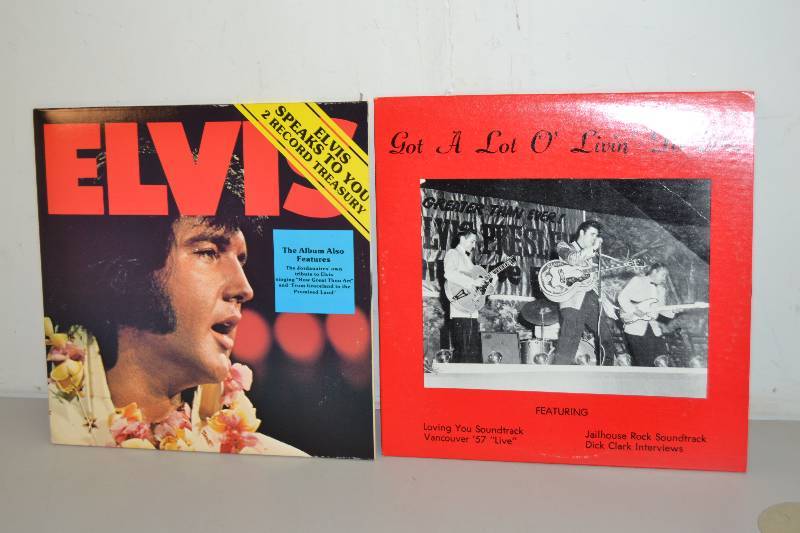 lot 128 image: Elvis Presley Records
