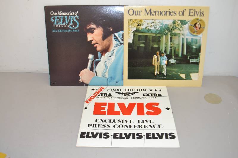 lot 142 image: Elvis Presley Records