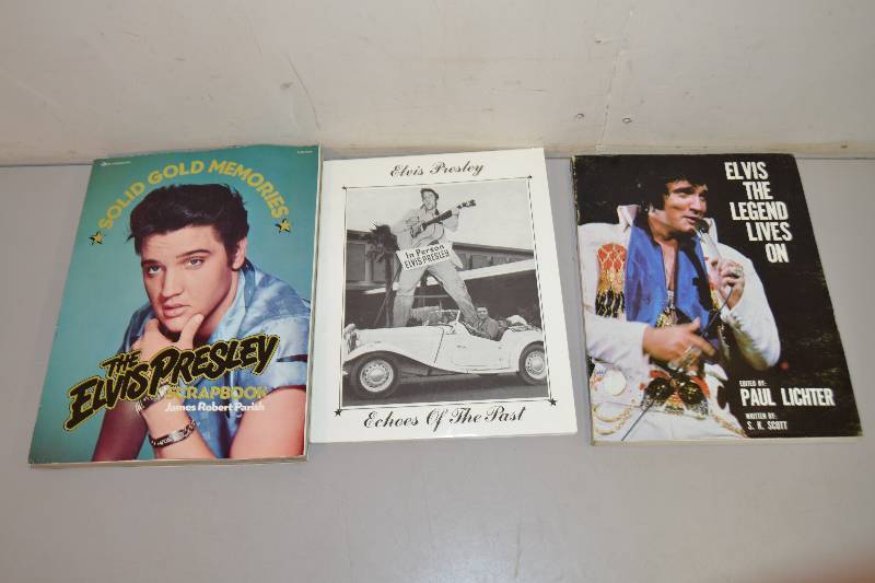 lot 164 image: Elvis Presley Books
