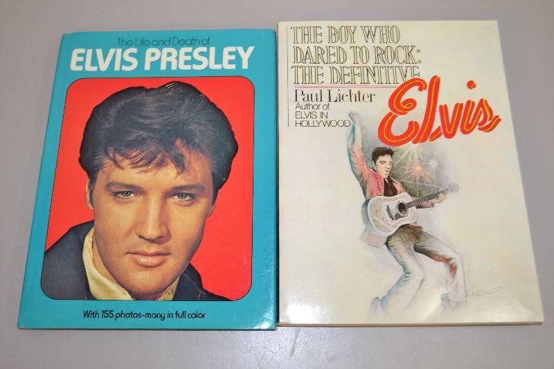 lot 166 image: Elvis Presley Books