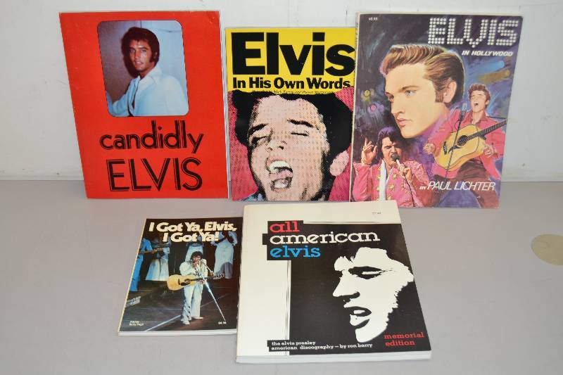 lot 171 image: Elvis Presley Books