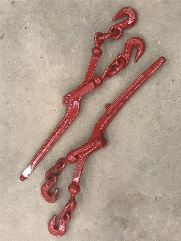 lot 22 image: (2) 38 Hi-Test Chain Binders ...