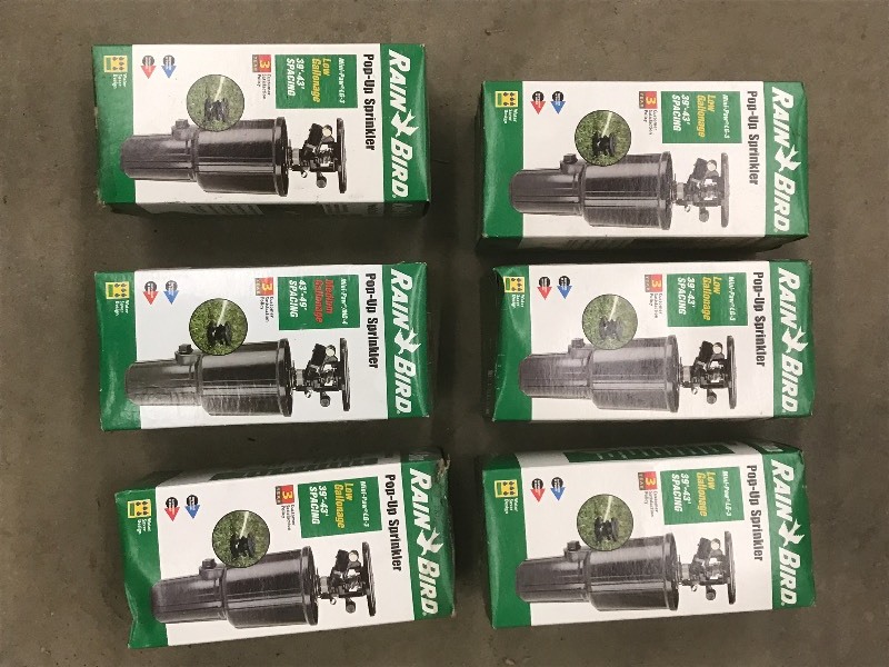 lot 30 image: Lot Of (5) Rain-Bird Mini-Paw LG3 L...