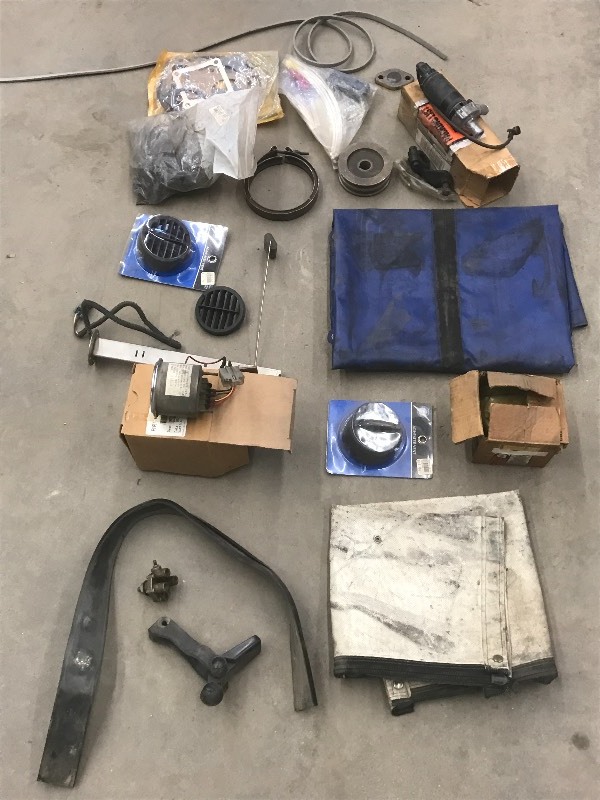 lot 45 image: Box Of 1981 Kenworth Truck Parts---...