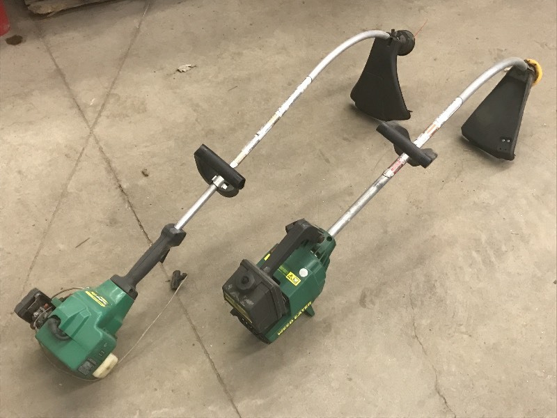 lot 57 image: (2) Weed Eater Grass Trimmers, Unte...