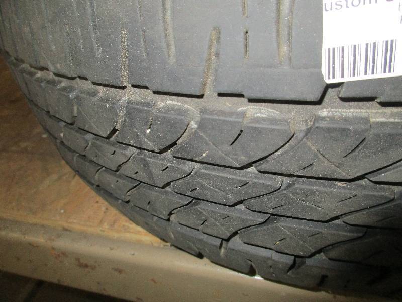 1 Firestone affinity tire p21555r16 great tred