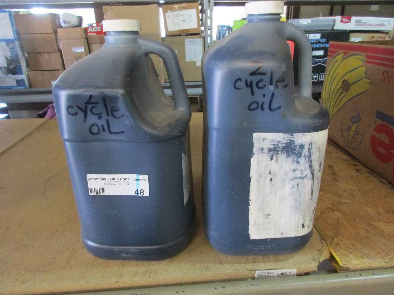 2 gal of 2 cycle oil
