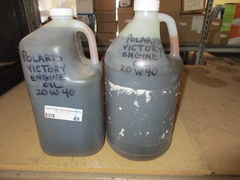 2 gal Polaris victory engine oil 20w40
