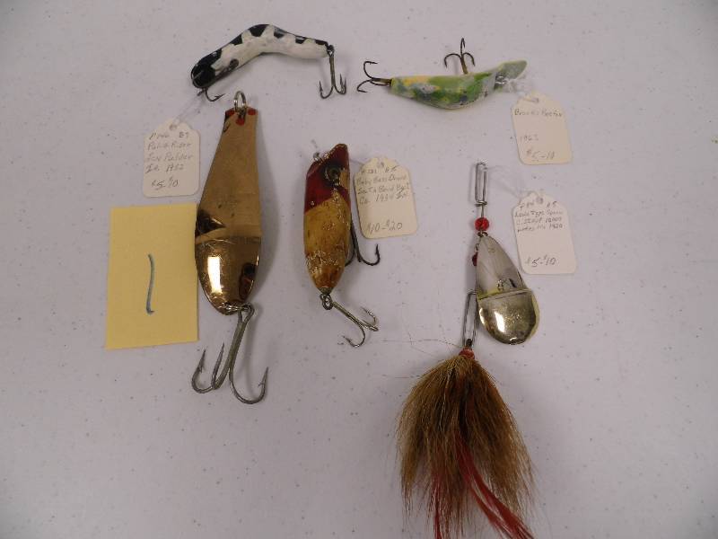 Assorted Fishing Lures and Tackle