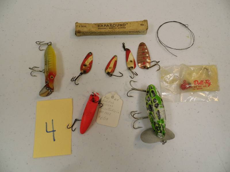 Assorted Fishing Lures and Tackle