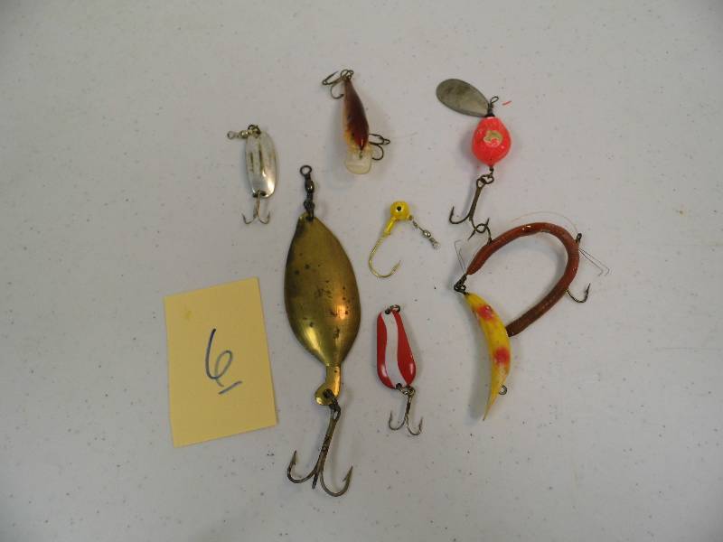 Assorted Fishing Lures and Tackle