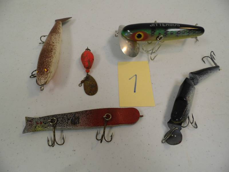 Assorted Fishing Lures and Tackle