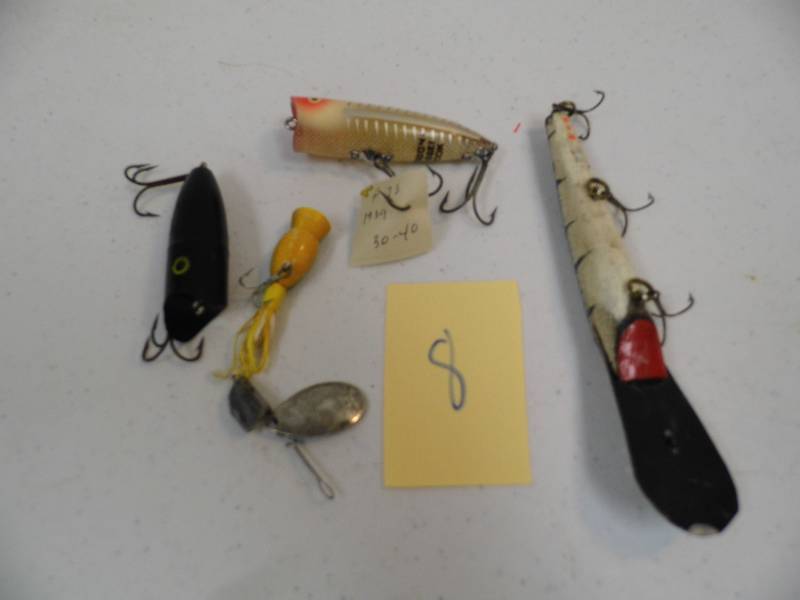 Assorted Fishing Lures and Tackle