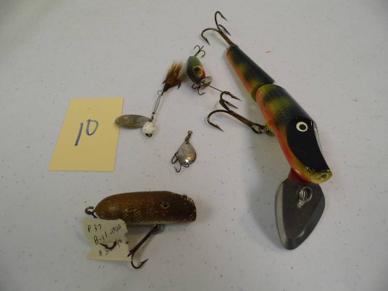 Assorted Fishing Lures and Tackle