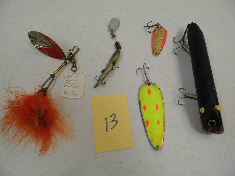 Assorted Fishing Lures and Tackle