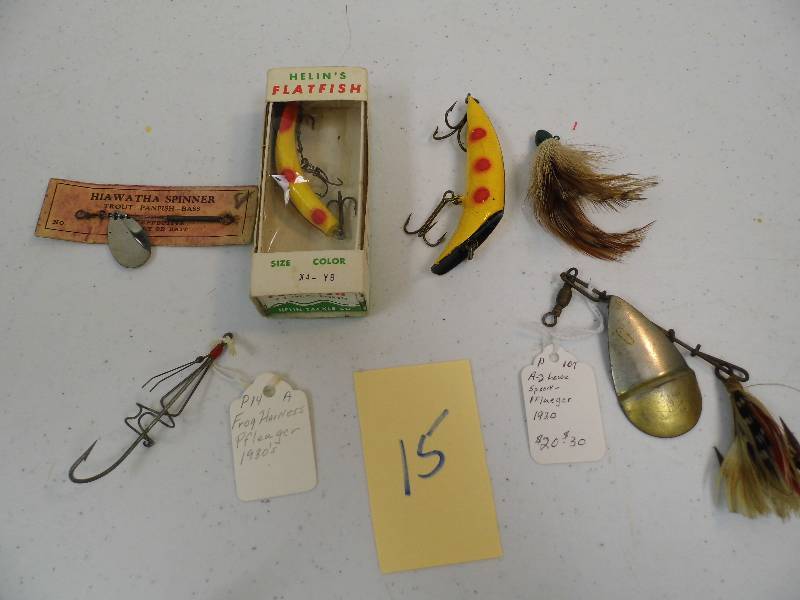 Assorted Fishing Lures and Tackle
