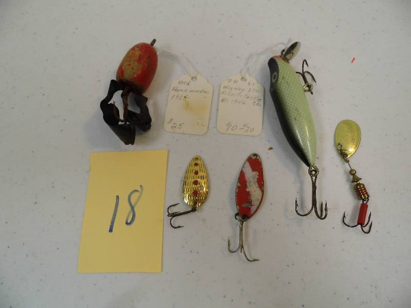 Assorted Fishing Lures and Tackle