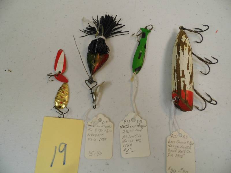 Assorted Fishing Lures and Tackle