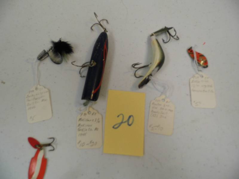 Assorted Fishing Lures and Tackle