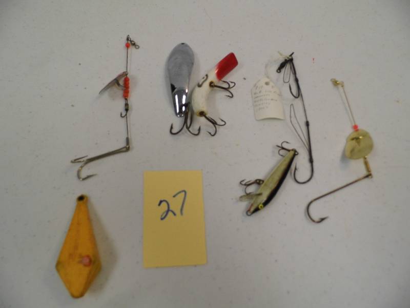 Assorted Fishing Lures and Tackle