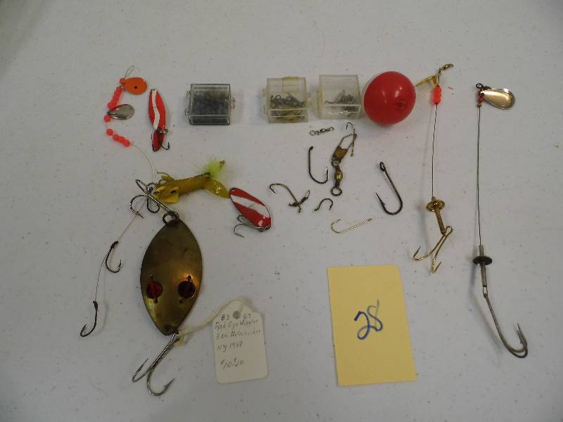 Assorted Fishing Lures and Tackle