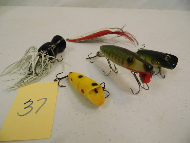 Assorted Fishing Lures and Tackle
