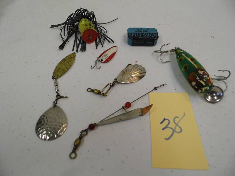 Assorted Fishing Lures and Tackle