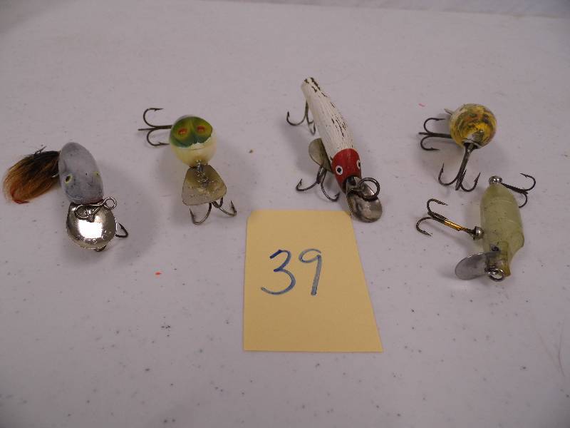 Assorted Fishing Lures and Tackle