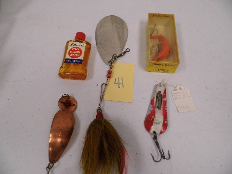 Assorted Fishing Lures and Tackle