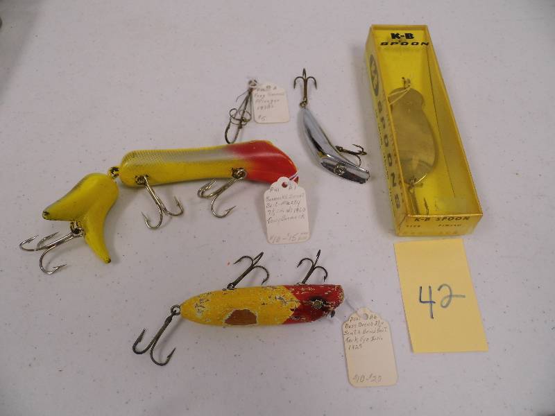 Assorted Fishing Lures and Tackle