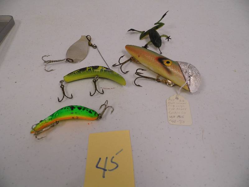 Assorted Fishing Lures and Tackle