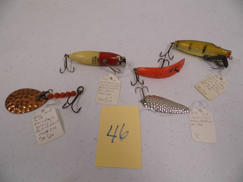 Assorted Fishing Lures and Tackle