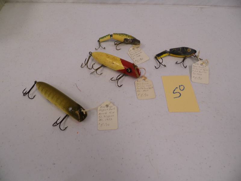Assorted Fishing Lures and Tackle