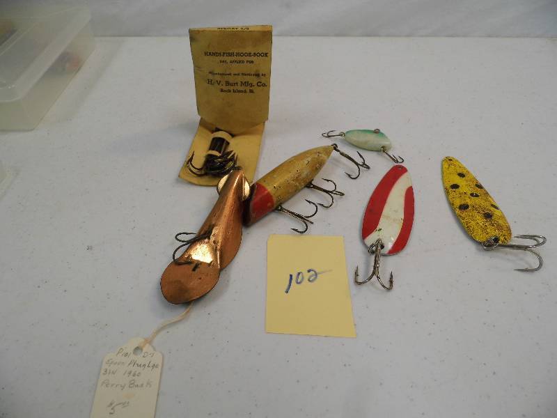 Assorted Fishing Lures and Tackle