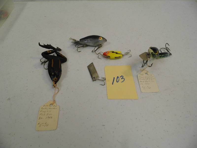 Assorted Fishing Lures and Tackle