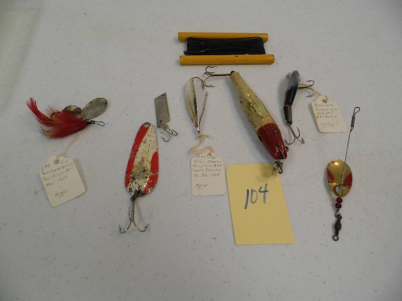Assorted Fishing Lures and Tackle
