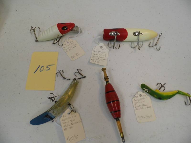 Assorted Fishing Lures and Tackle