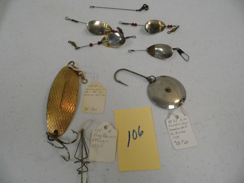 Assorted Fishing Lures and Tackle