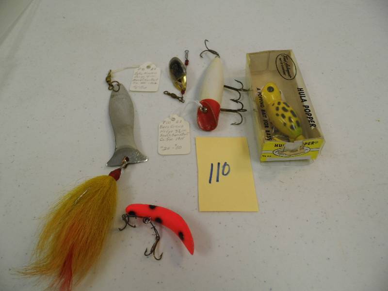 Assorted Fishing Lures and Tackle
