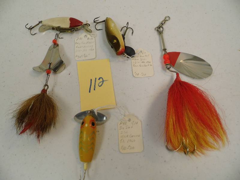 Assorted Fishing Lures and Tackle
