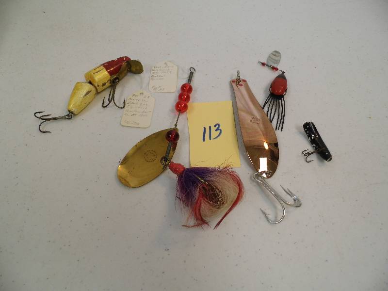 Assorted Fishing Lures and Tackle