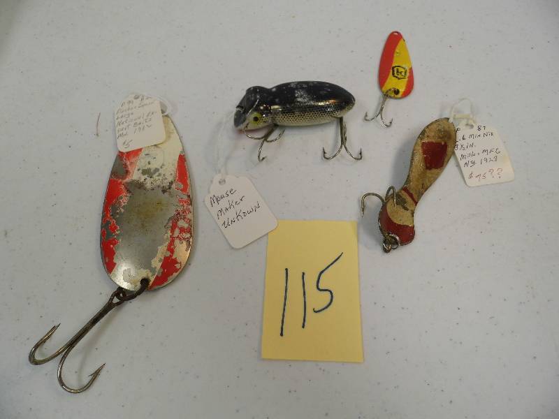 Assorted Fishing Lures and Tackle