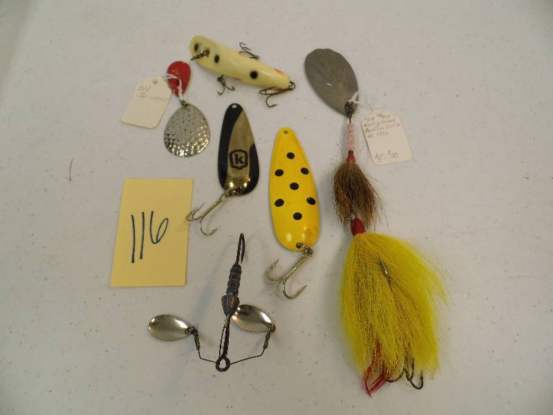 Assorted Fishing Lures and Tackle
