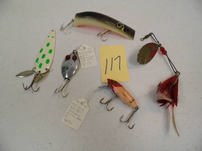 Assorted Fishing Lures and Tackle