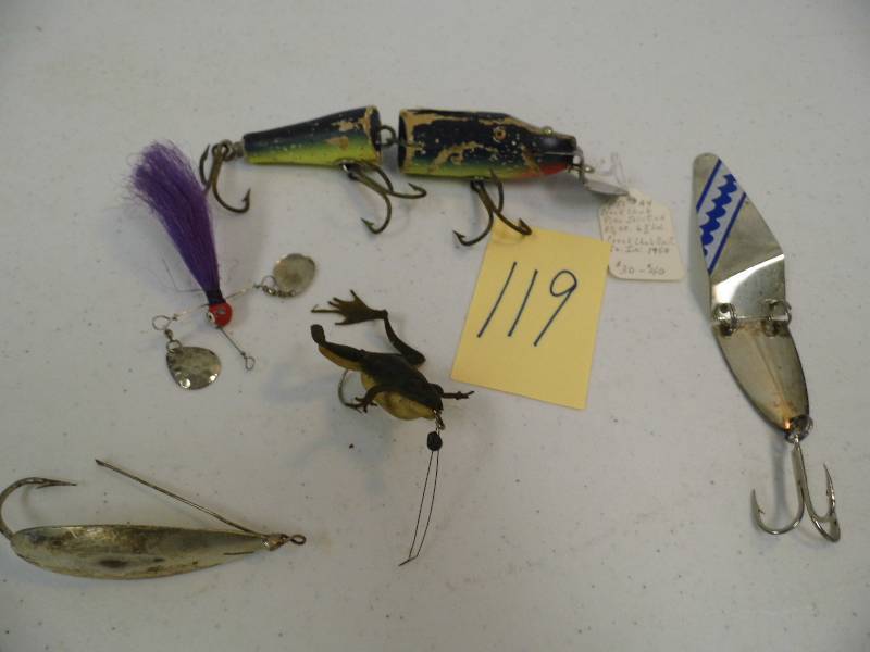 Assorted Fishing Lures and Tackle