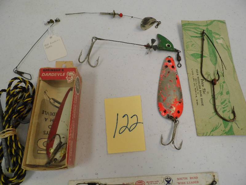 Assorted Fishing Lures and Tackle